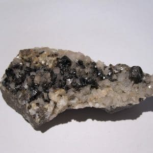 Blende maclée (macle de sphalérite), mine de Trèves, Gard.