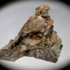 Cristaux d'hémimorphite, L'Argentolle, Saint-Prix, Saône-et-Loire, Morvan.