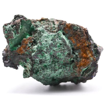 Malachite, halloysite, mine de Chessy, Rhône.