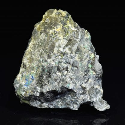 Malachite, Bindheimite et Mimétite, Mas Dieu, Laval-Pradel, Gard.