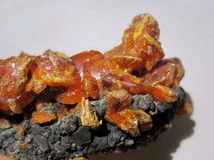 Orpiment, Quiruvilca Mine (La Libertad Mine; ASARCO Mine), Pérou.