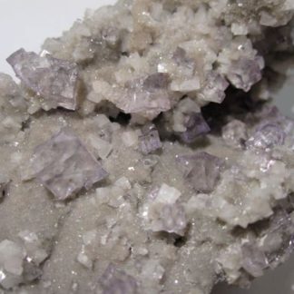 Fluorite et dolomite, Elmwood Mine, Smith Co., Tennessee, USA.
