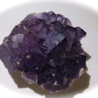 Fluorite violette, Tounfit, Boumia, Khénifra, Béni Mellal - Khénifra, Maroc.
