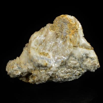 Plumbojarosite et cérusite, Chaillac, Indre.