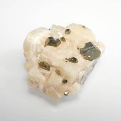 Pyrite et dolomite, mine de Saint-Pierre-de-Mésage, Isère.