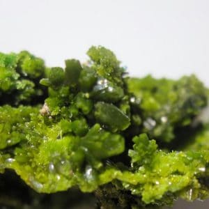 Pyromorphite verte de L'Argentolle, Saint-Prix, Saône-et-Loire, Morvan.