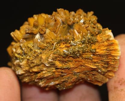 Double générations de pyromorphite, Les Farges, Ussel, Corrèze.