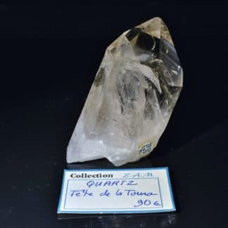 Quartz, Tête de la Toura, Mont-de-Lans, Oisans, Isère.