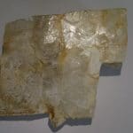 Cristaux de quartz sur baryte, Tré les Eaux, Vallorcine, Haute-Savoie.