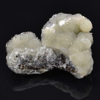 Sidérite verte, pyrite, calcite et dolomite de Laguépie, Tarn-et-Garonne.