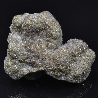 Sidérite verte, pyrite, calcite et dolomite de Laguépie, Tarn-et-Garonne.