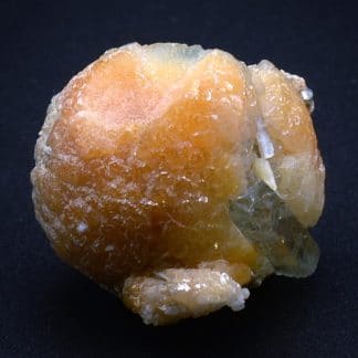 Stilbite, Glacier de Miage, Val Veny, Val d'Aoste, Italie.