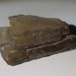 Stolzite, mine de Sainte Lucie, Saint-Léger-de-Peyre, Lozère.