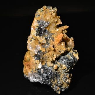 Tétraédrite et dolomite, mine de Jouchy, Saint-Pierre-de-Mésage, Isère.