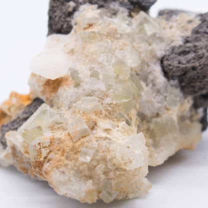 Galène, Fluorine et Quartz, Versilhac, Haute-Loire.