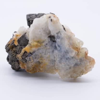 Galène, Fluorine et Quartz, Versilhac, Haute-Loire.