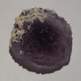 Fluorine violette de la mine de Fontsante (Var).