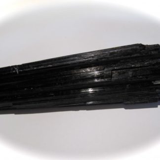 Tourmaline schorl, carrière Menou, Saint-Salvy, Tarn.