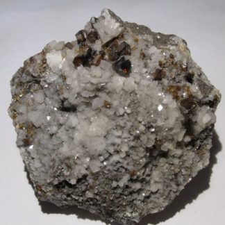 Blende (sphalérite), mine de Trèves, Gard.