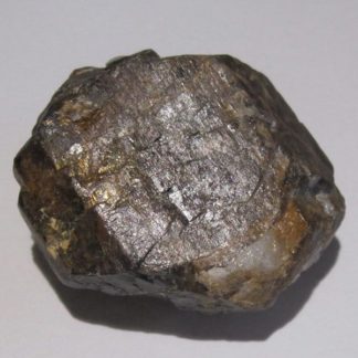 Cassitérite, mine de La Villeder, Morbihan, Bretagne.