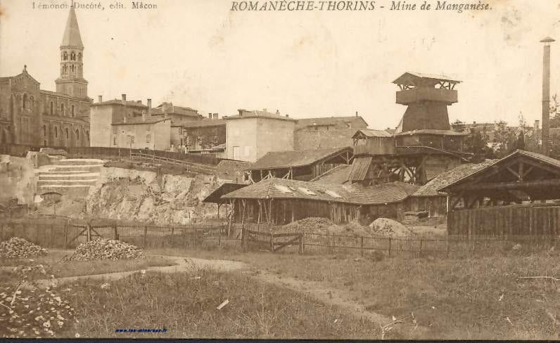 Mine de manganèse de Romanèche-Thorins