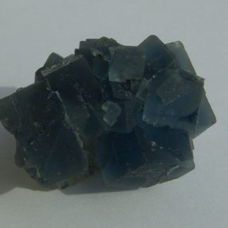 Fluorine bleue de la mine de Montroc (Mont-Roc) dans le Tarn.