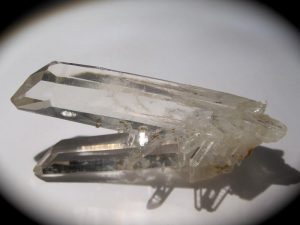 Quartz, mine de La Gardette, Villard-Notre-Dame, Oisans, Isère.