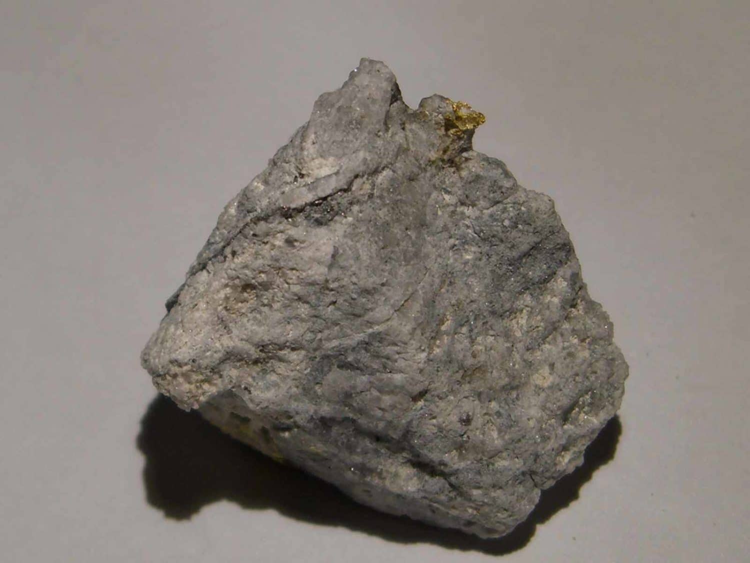 Or de la mine de Laurièras en Haute-Vienne (Limousin).