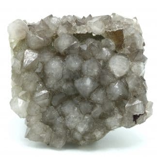 Cristaux de quartz sur fluorite de la mine de Maxonchamp (Vosges)