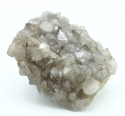 Cristaux de quartz sur fluorite de la mine de Maxonchamp (Vosges)