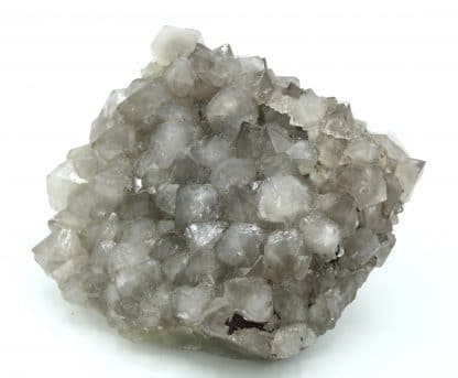 Cristaux de quartz sur fluorite de la mine de Maxonchamp (Vosges)