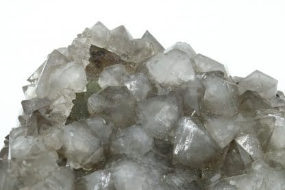 Cristaux de quartz sur fluorite de la mine de Maxonchamp (Vosges)