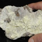 Aragonite de la mine de plomb à Surlatte (Sainte-Marie-aux-Mines).