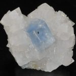 Fluorite bleue du Burc (Burg - Tarn).