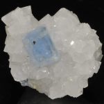 Fluorite bleue du Burc (Burg - Tarn).