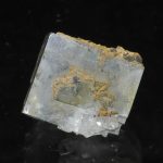Fluorite jaune et bleue de la mine du Burc (au Burg - Tarn).