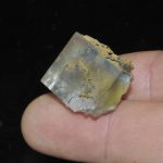 Fluorite jaune et bleue de la mine du Burc (au Burg - Tarn).