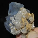 Fluorite bleue de la mine d'Embournegade (Tarn).