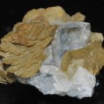 Fluorite et sidérite du Burc (Tarn).