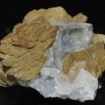 Fluorite et sidérite du Burc (Tarn).