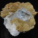 Fluorite et sidérite du Burc (Tarn).