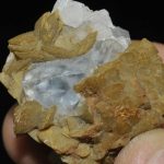 Fluorite et sidérite du Burc (Tarn).