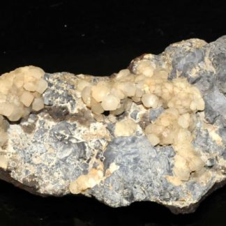 Galène et calcite de Sainte-Marie-aux-Mines (Haut-Rhin).