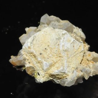Galène, quartz et pyromorphite de la carrière du Rocher du Bœuf à l’Argentolle (Morvan).