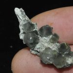 Prehnite de la combe de la Selle en Oisans (Isère).