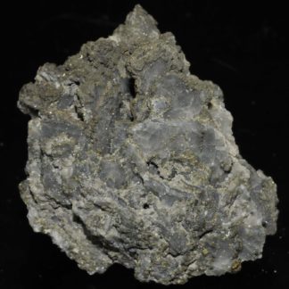 Quartz barré, galène et pyrite de la mine de Pontgibaud (Puy-de-Dôme).