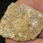 Stolzite de la mine de Sainte-Lucie (Saint-Léger-de-Peyre - Lozère).