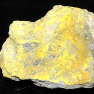 Zippéite et uranopilite de Margnac en Haute-Vienne (Limousin).