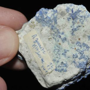 Azurite de Haute Saône (ex Deyrolle).