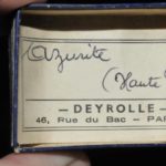 Azurite de Haute Saône (ex Deyrolle).